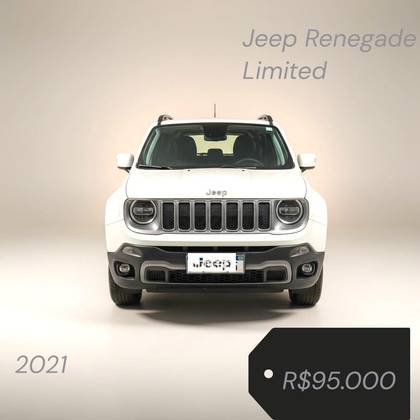 JEEP RENEGADE 1.8 16V FLEX LIMITED 4P AUTOMÁTICO